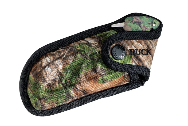 Buck Knives Buck 398 Folding Omni Hunter 12PT Gut Hook Knife - Image 2