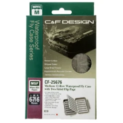 C&F Design C&F Design 12 Row Fly Case With Flip Page CF-25676