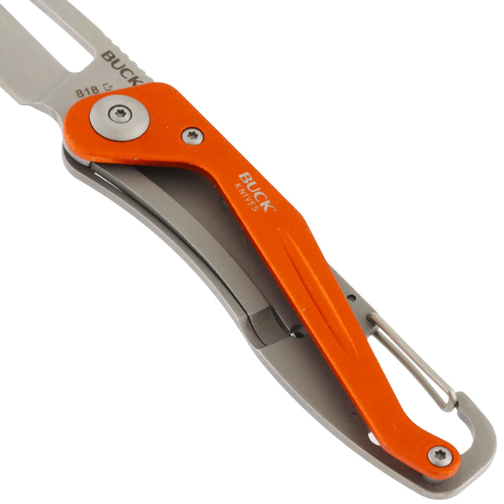 Buck Knives Buck 818 Apex Folding Knife Orange - Image 5