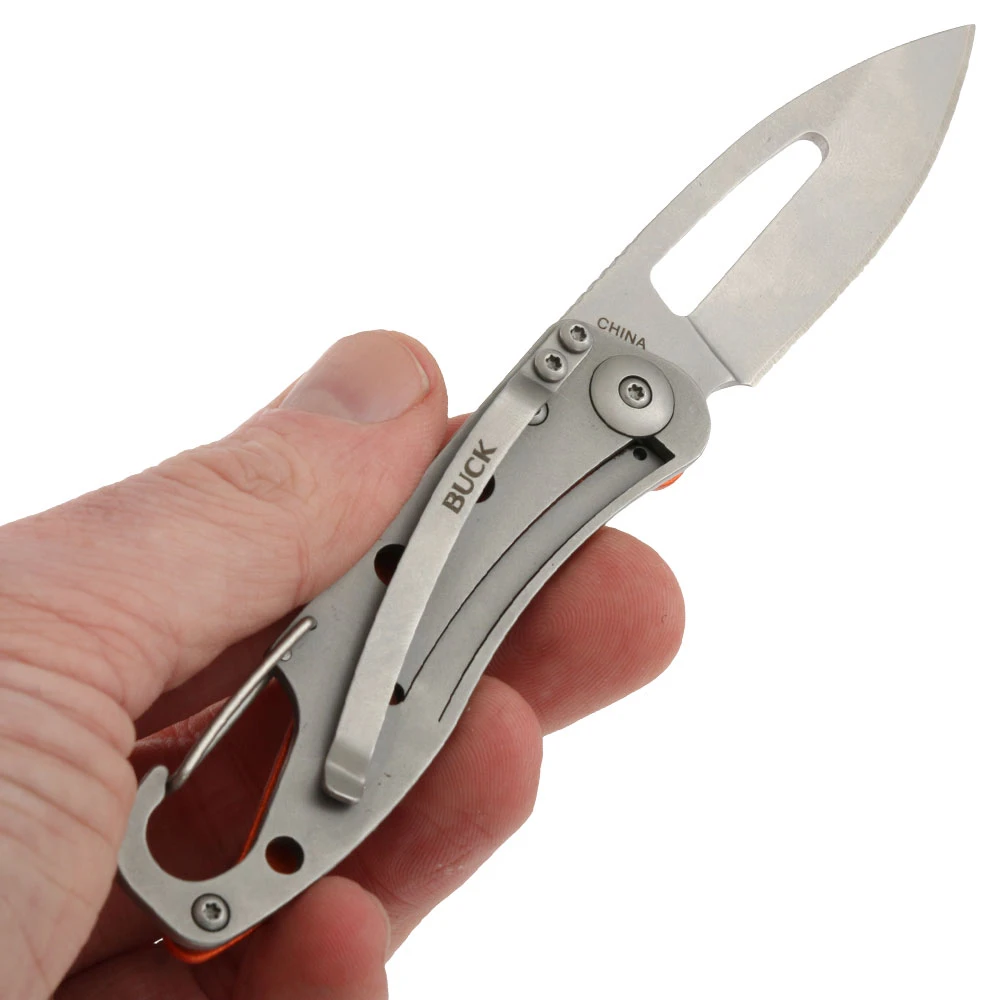 Buck Knives Buck 818 Apex Folding Knife Orange - Image 6